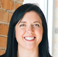 Sophie Hartwell heading the customer support department team portrait for service
